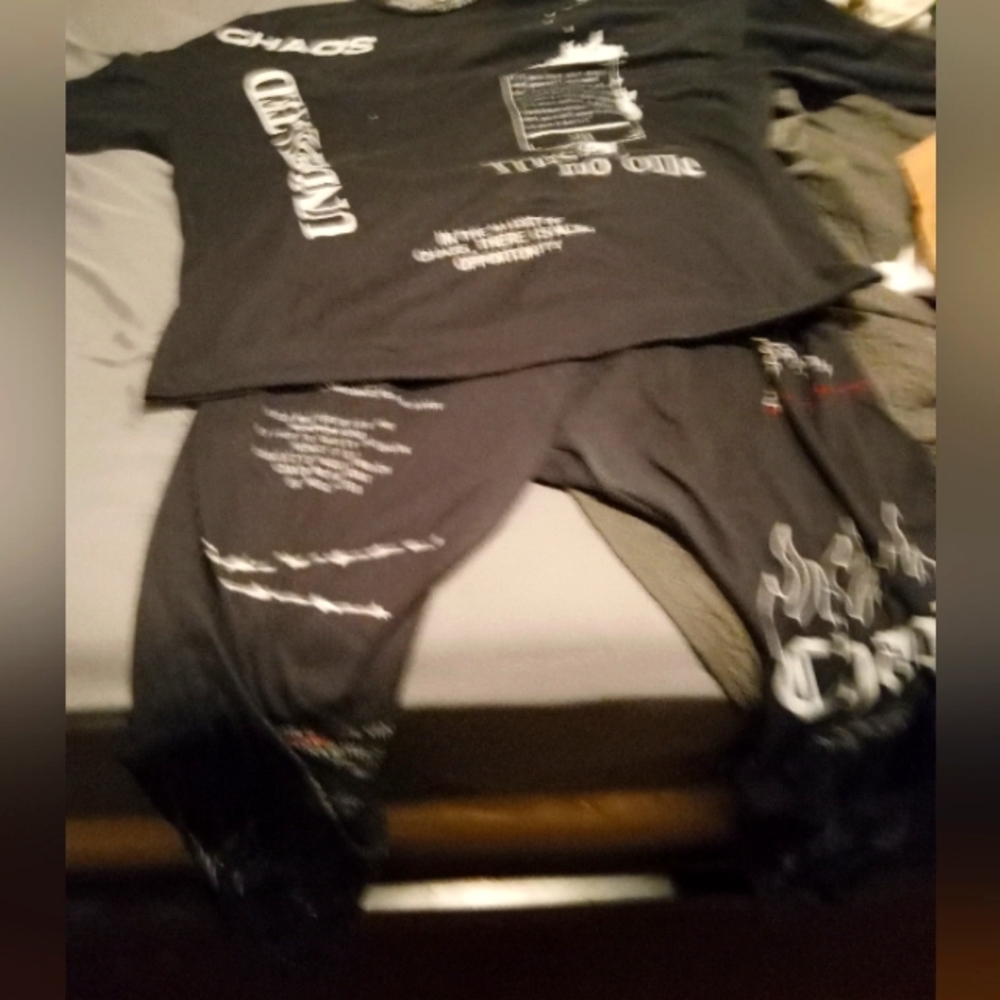 Large sweatsuit